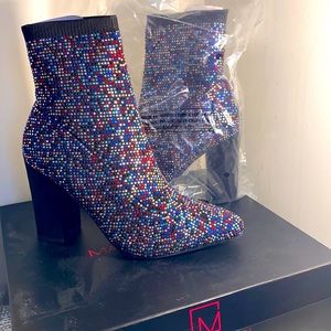 Multi bling boots